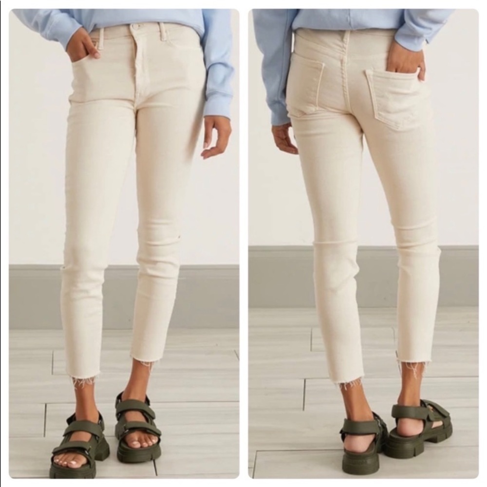 Mother The Looker Ankle Fray Gettin In Sz 27